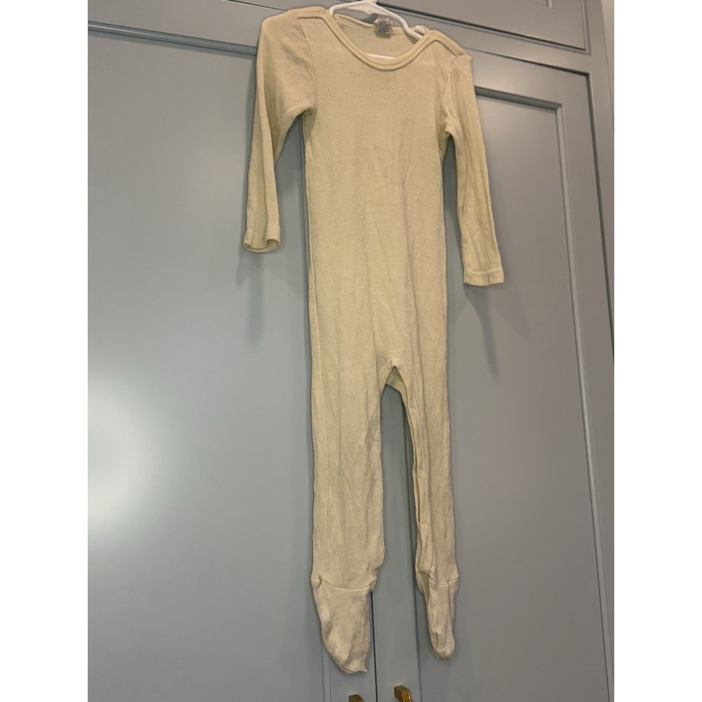 Engel Merino‎ Wool Silk Baby Longall Made Germany Footie dnr Base Layer Ski